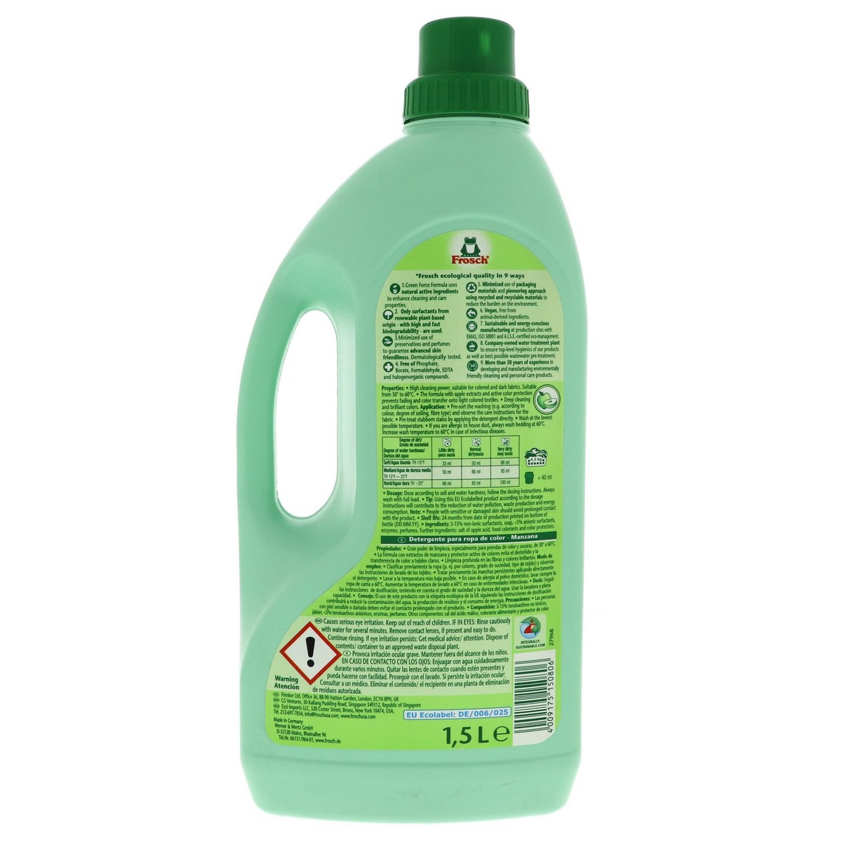 Fresch Color Detergent With Apple Extracts 1.5Litre 